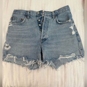 Agolde denim shorts